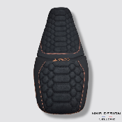 Selle BMW GS 1300 Adventure Nid D'abeille Nubuck Orange