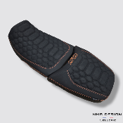 Selle BMW GS 1300 Adventure Nid D'abeille Nubuck Orange