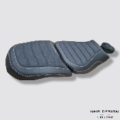 Housse de selle BMW GS Adventure 1200/1250 Entrelacé 3 Grise