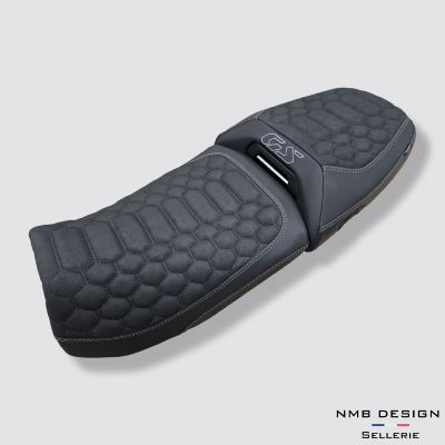 Selle BMW GS 1300 Adventure Nid D'abeille Nubuck Gris