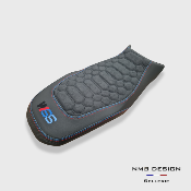 Housse de selle BMW GS Rallye 1200/1250 Nid D'abeille Triples coutures