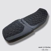 Selle BMW GS 1300 Adventure Nid D'abeille Daim Noir