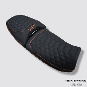 Selle BMW GS 1300 Adventure Nid D'abeille Nubuck Orange