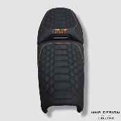 Selle BMW GS 1300 Adventure Nid D'abeille Nubuck Orange